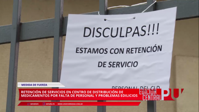 imagen Reclamos desde el Centro de Distribución de Medicamentos