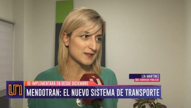 imagen Ajustan la llegada de Mendotran para implementarlo en diciembre