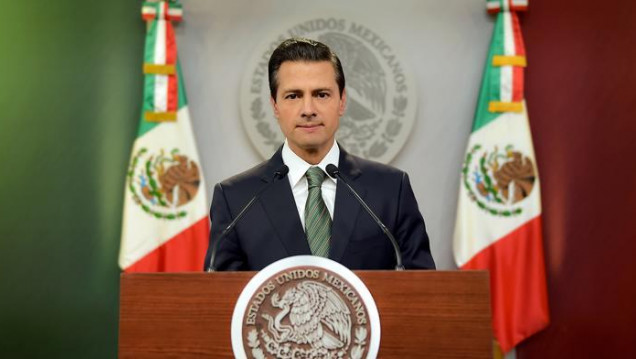 imagen Peña Nieto reconoció que "vendrán momentos complejos"