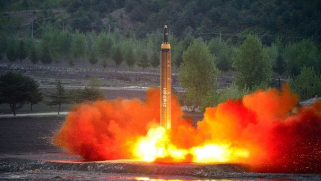 imagen Corea del Norte lanzó un nuevo misil balístico