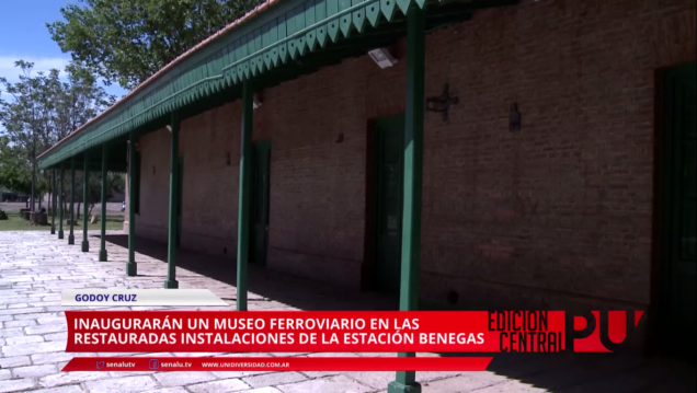 imagen Inauguran Museo Ferroviario en Godoy Cruz