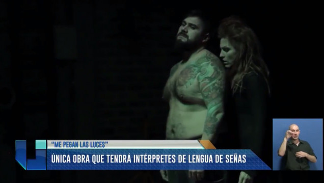 imagen Única obra de teatro que tendrá intérpretes de lenguas de señas