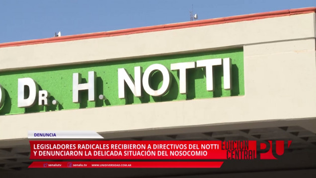 imagen Denuncian delicada situación en hospital Notti