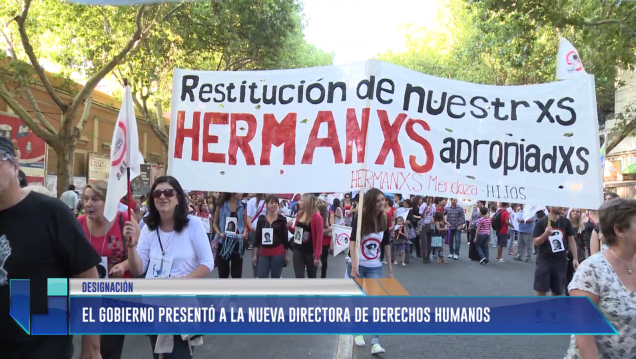 imagen El gobierno presentó a la nueva directora de Derechos Humanos