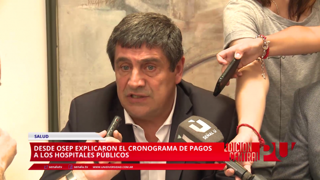 imagen La OSEP comenzará a pagar deudas a hospitales