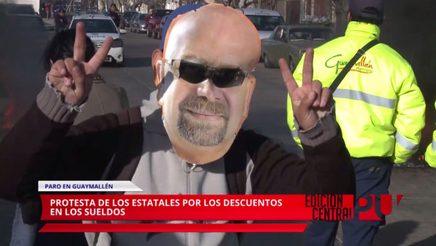 imagen Paro de estatales en Guaymallén