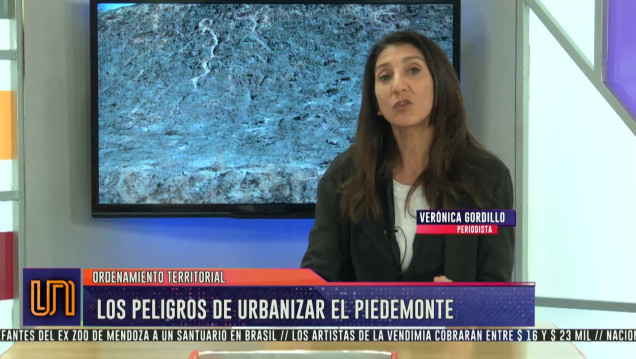 imagen Advierten sobre los peligros de urbanizar el piedemonte 