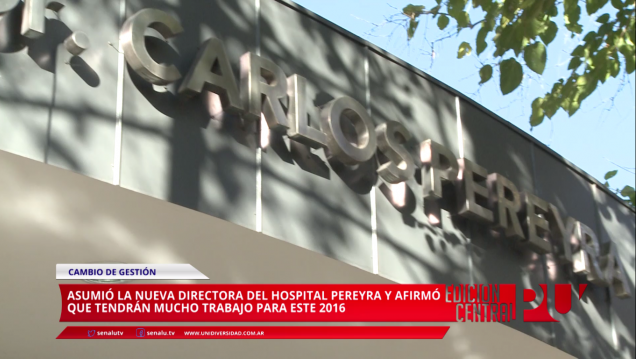 imagen Nueva dirección en el Hospital Pereyra