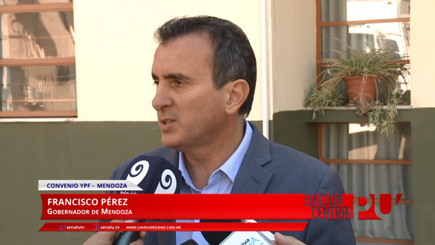 imagen Pérez aseguró que el convenio con YPF no perjudica a la Provincia