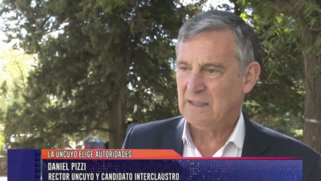 imagen Pizzi destacó la participación de la comunidad universitaria en la votación