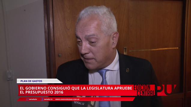 imagen Aprobaron el presupuesto 2016