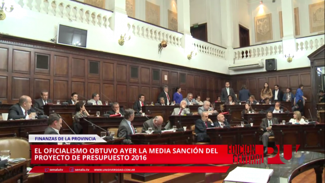 imagen Media sanción del proyecto del presupuesto 2016