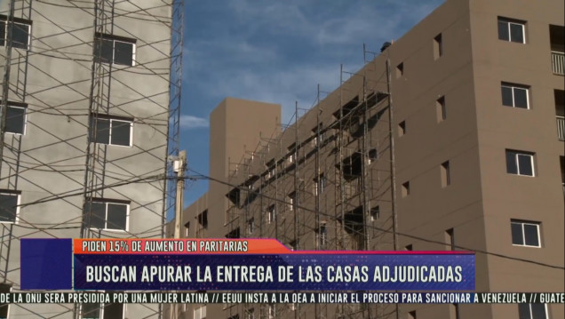 imagen Procrear: buscan apurar la entrega de casas adjudicadas