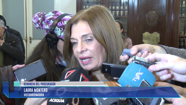 imagen La vicegobernadora pidió lugar para las mujeres