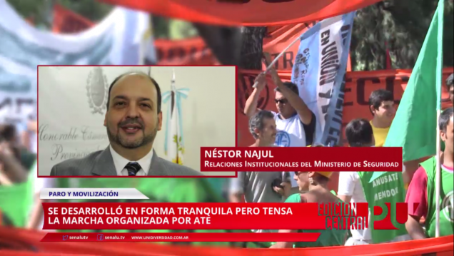 imagen Hubo protestas con el protocolo vigente
