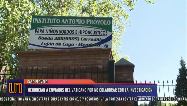 imagen Próvolo: denuncian a enviados del Vaticano por no colaborar con la investigación 