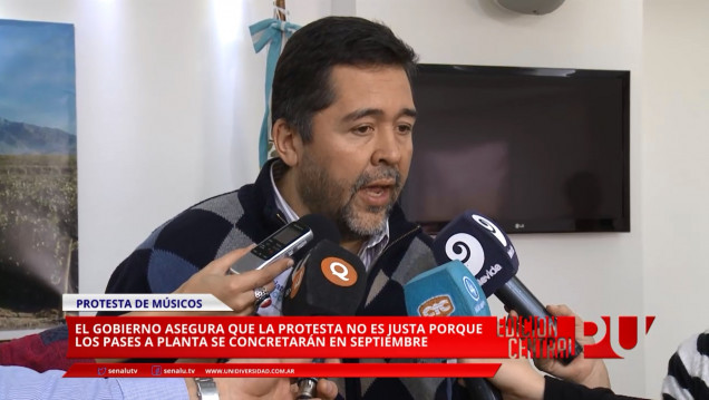 imagen Reclamo de los músicos de la Filarmónica: la respuesta del gobierno