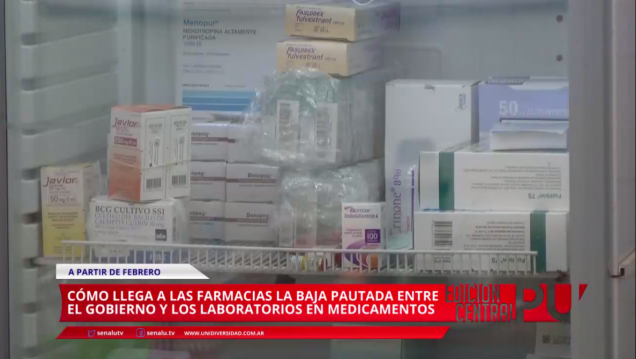 imagen Bajan precio de los medicamentos