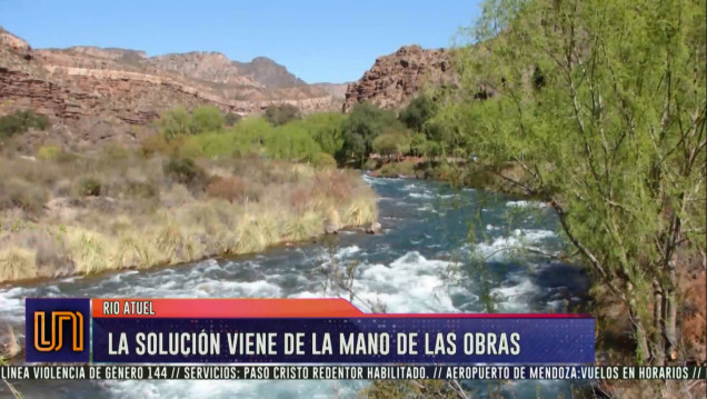 imagen Río Atuel: la solución viene de la mano de las obras