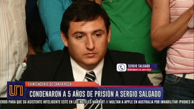 imagen Tras ser condenado, habló Sergio Salgado
