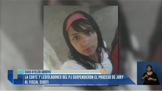 imagen Suspenden el jury al fiscal Sidoti
