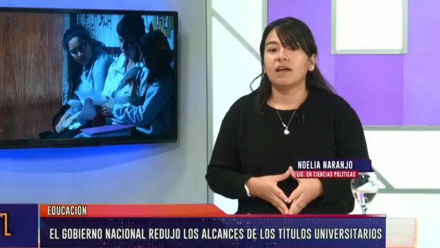 imagen La Nación redujo el alcance de los títulos universitarios