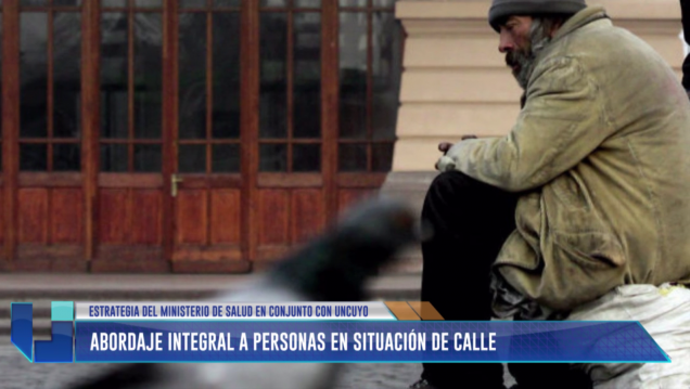 imagen La UNCUyo y el Ministerio de Salud trabajan sobre personas en situación de calle