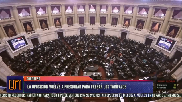 imagen La oposición busca frenar los tarifazos 