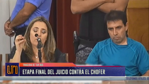 imagen Condenaron a veinte años al chofer de Tur Bus 