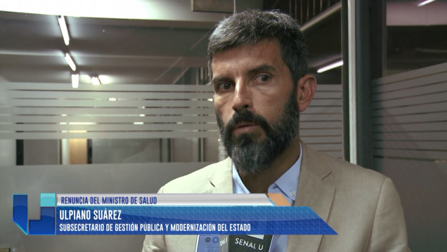 imagen Suárez se refirió a la renuncia de Giacchi 