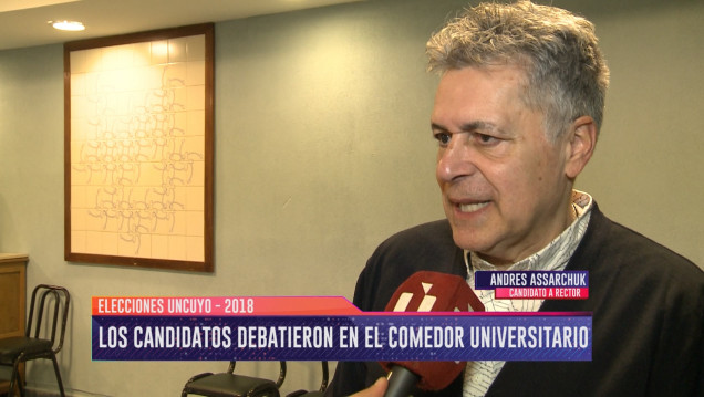imagen Debate electoral en la UNCUYO: Andrés Asarchuk