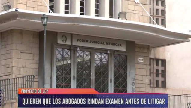 imagen Antes de comenzar a litigar, los abogados deberán rendir un examen