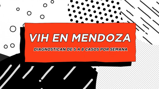 imagen Por semana, se detectan entre cinco y ocho casos de VIH en Mendoza