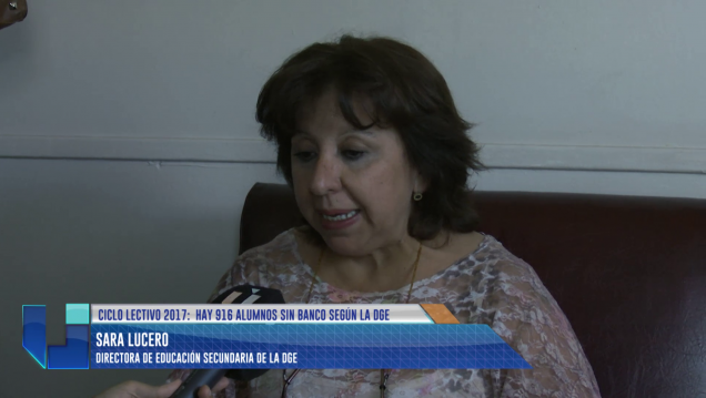 imagen Alumnos sin bancos: "Toda las escuelas deben ser igualmente demandadas"