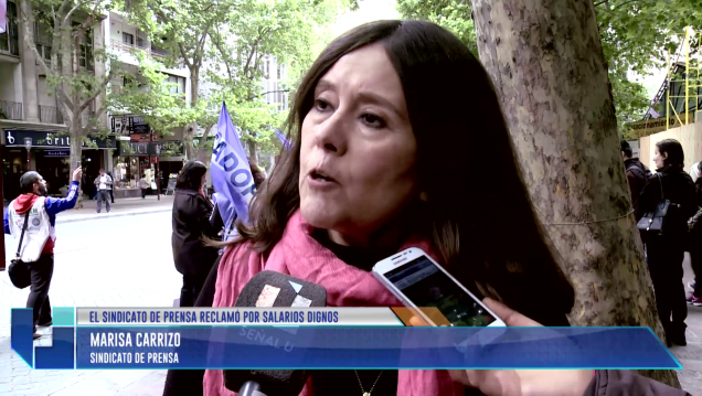 imagen El sindicato de prensa reclamó por salarios dignos