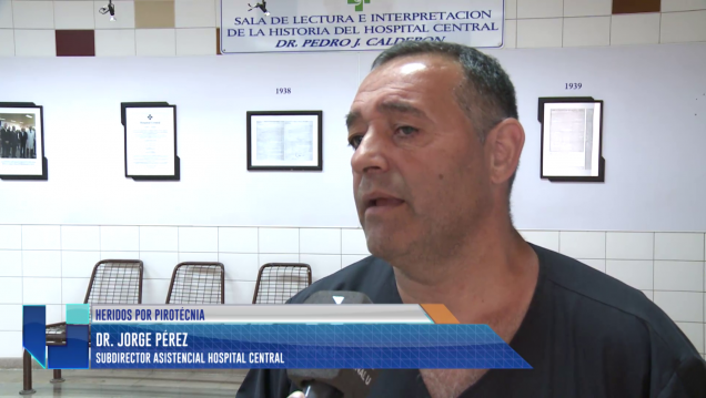 imagen Heridos por pirotécnica: Menos que el año pasado