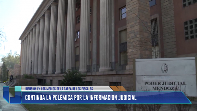 imagen Continúa la polémica por la información judicial