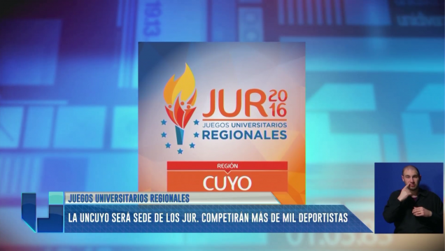 imagen La UNCuyo será sede de los Juegos Universitarios Regionales