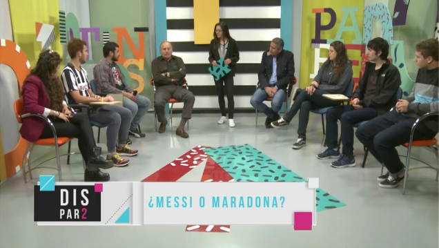 imagen Distintos Parecidos | Programa 19 - Maradona Vs Messi