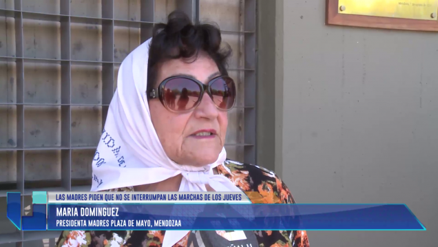 imagen Las Abuelas piden que no se interrumpan las marchas de los jueves