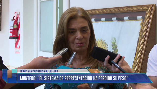 imagen Montero sobre Trump: "El sistema de representación ha perdido su peso"