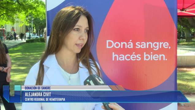 imagen Donación de Sangre: Realizan campaña para captar donantes voluntarios