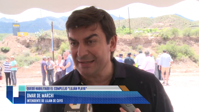 imagen Quedó habilitado el complejo "Luján Playa"