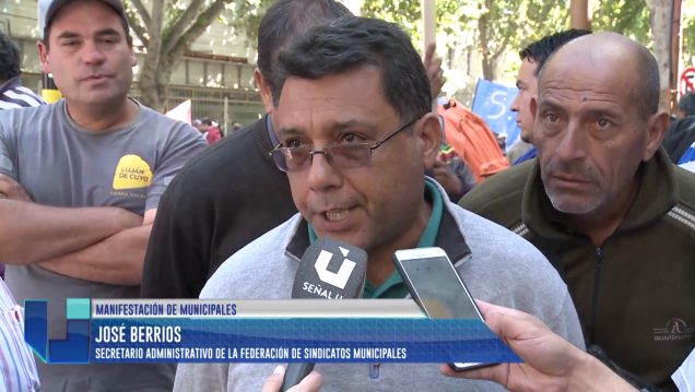 imagen Municipales: rechazaron aumento del 17% y se movilizaron