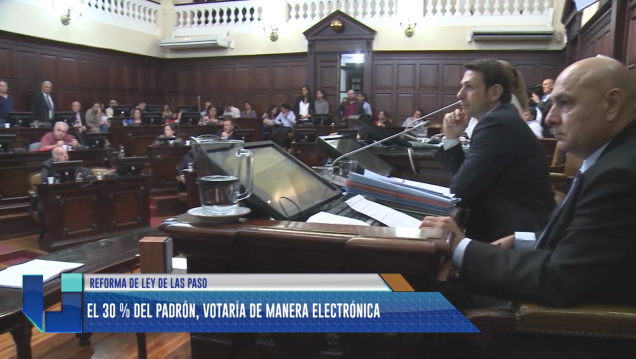 imagen El 30 % del padrón mendocino votará de manera electrónica
