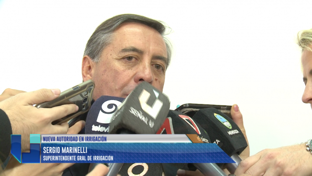 imagen Marinelli asumió en Irrigación y ya busca crédito internacional para obras 