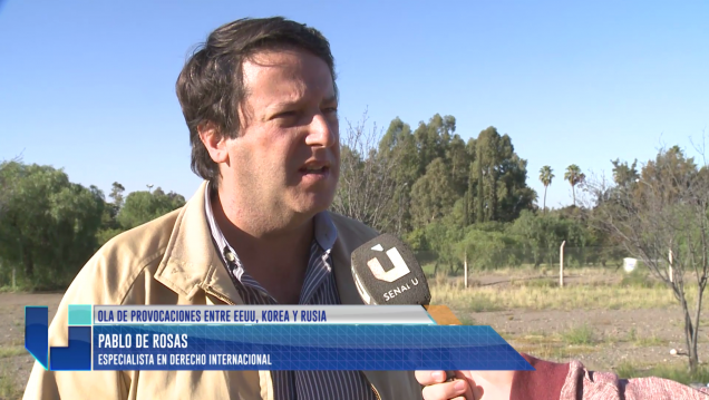 imagen Pablo De Rosas:  "El conflicto y tensión mundial es preocupante"