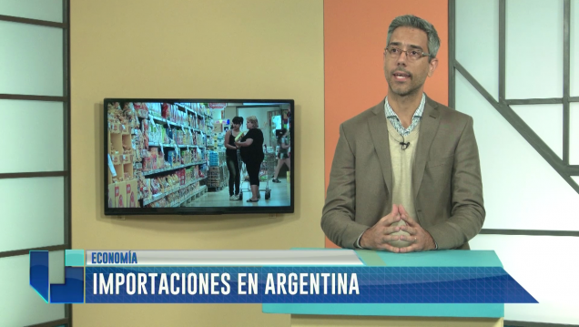 imagen Mapa sobre las importaciones en Argentina 