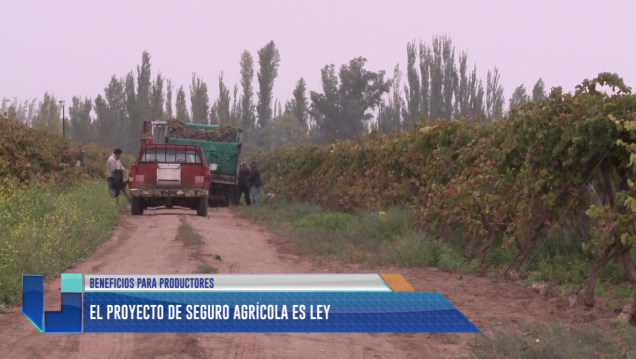 imagen Ya es ley el proyecto de seguro agrícola 