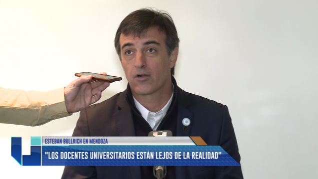 imagen BULLRICH SE PLANTA EN EL 20 % PARA LOS DOCENTES UNIVERSITARIOS